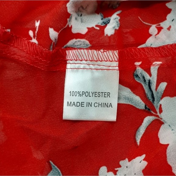 LF Seek the Label Sheer Floral Sleeveless Top XS NWT - Picture 4 of 5